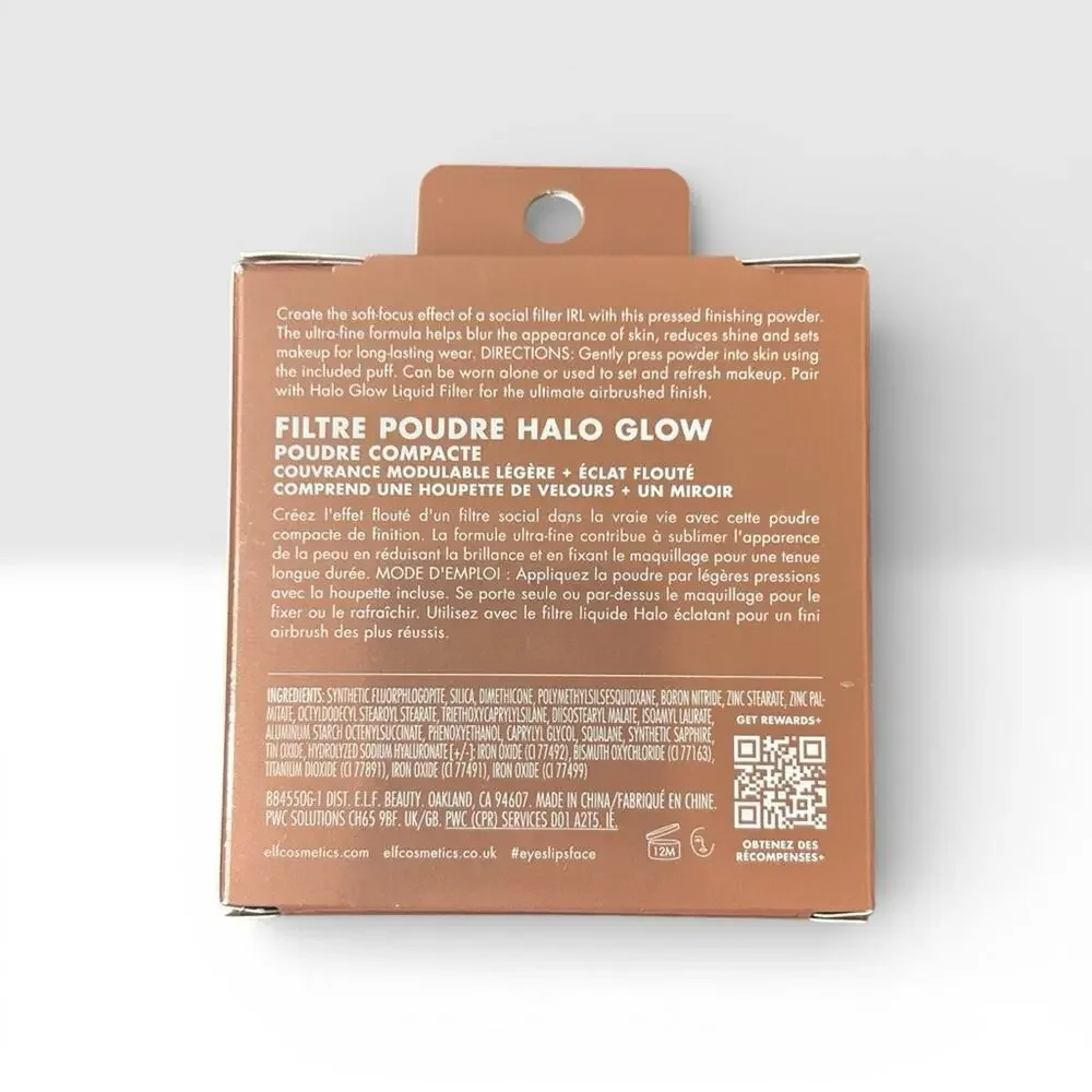 ELF Halo Glow Powder Filter Press Powder Tan Neutral Warm | Bronze Neutre Chaud